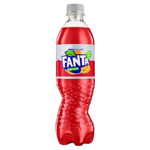 Fanta Bottle Fruit Twist Zero 500Ml (uk)